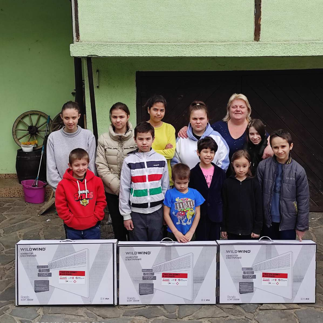 The Vostok SOS Charitable Foundation donated three heaters and a stove